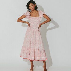 Meera Midi Dress | Paisley Ditzy